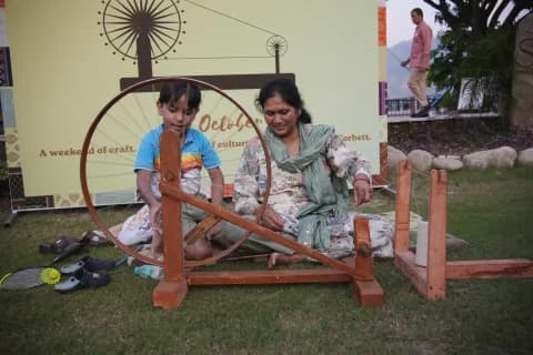 Charkha at Manu Maharani resort