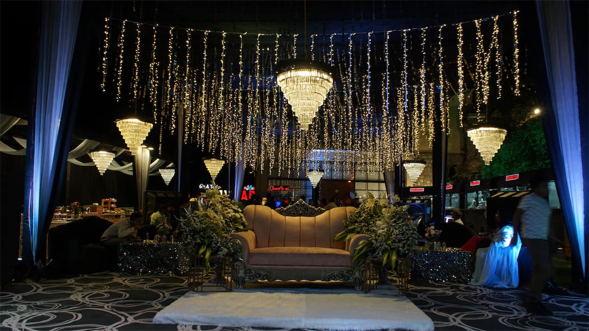 Outdoor Wedding Setup