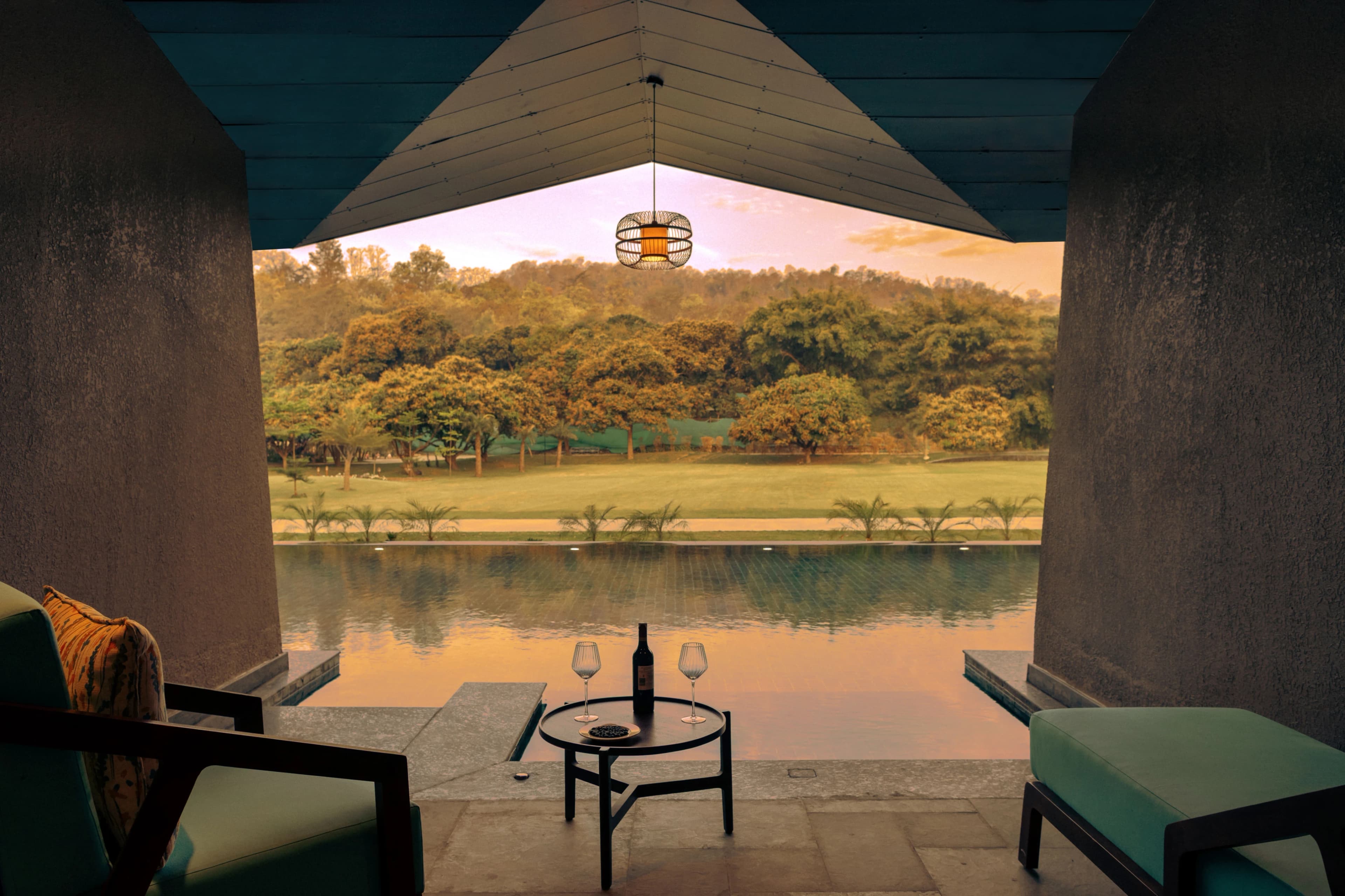 Royal club with pool access